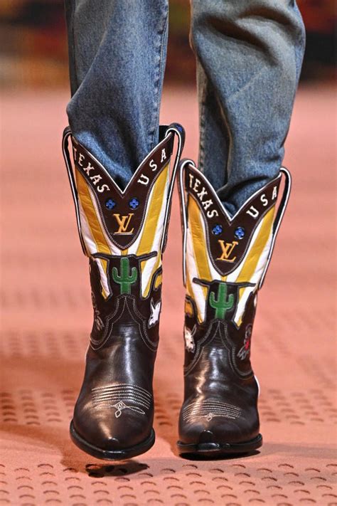 louis vuitton western boots